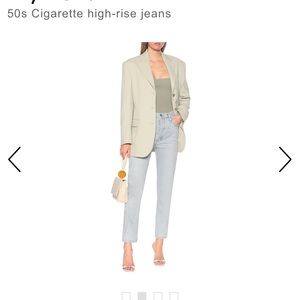 Re/done 50s cigarette jeans